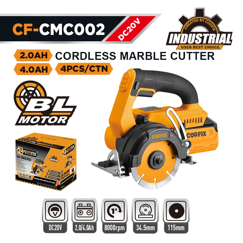 8000 rpm Cordless Marble Cutter factory